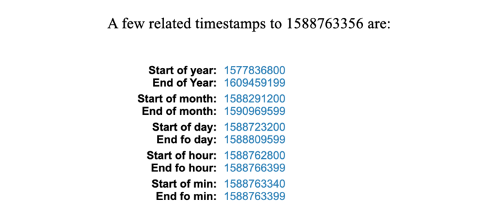  UnixTime Web Unix Time Converter IDEA ATOZ